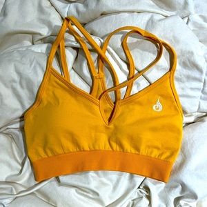 Seamless Electra Sports bra (yellow)